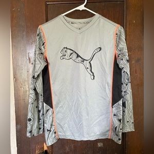 Boys puma long sleeve shirt